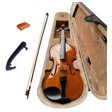 Kit Violino Dominante Infantil  1/2 Ou 3/4 + Espaleira