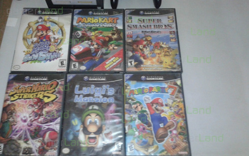 Vendo Gamecube Con 6 Juegos Smash Bros, Mario Kart Preg Disp