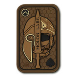 Morale Patches Spartan Helmet Operator - 3d Pvc Militar...