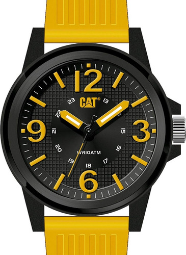 Reloj Cat Men Groovy Unisex Amarillo