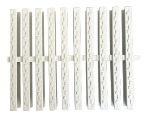 Grelha Plástica Flexível Para Piscinas 15cm - Kit 13 Metros 