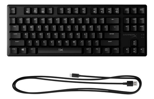 Teclado Hyperx Alloy Origins Core ( Switch Red ) Inglés Us