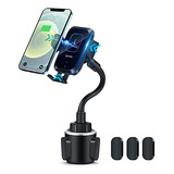 Piosoo Wireless Car Charger-cup Holder Phone Mount,automatic