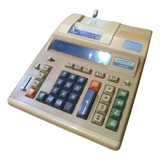 Calculadora De Mesa General Teknika 2120pd - Funcionando