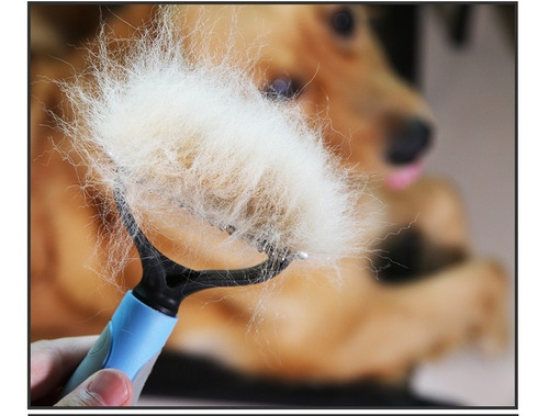 Cepillo Quita Nudos Removedor De Pelo Para Mascotas Talla L