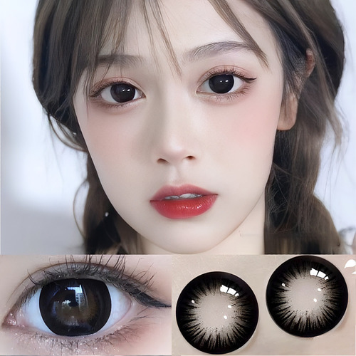 Circle Lenses Lentes De Contacto Ojos Grandes- Big Black