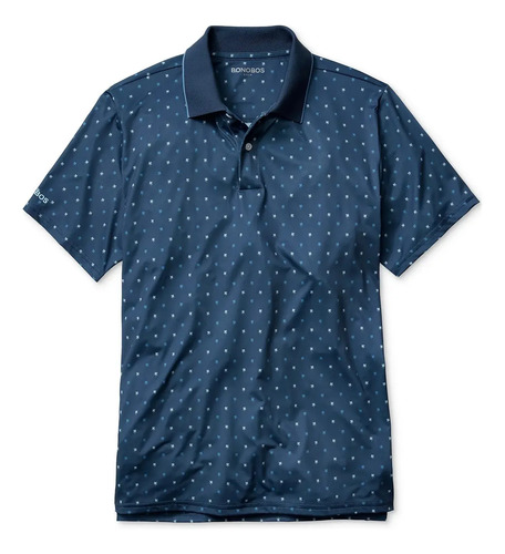 Playera Polo Bonobos Short Sleeve Geo Print Performance