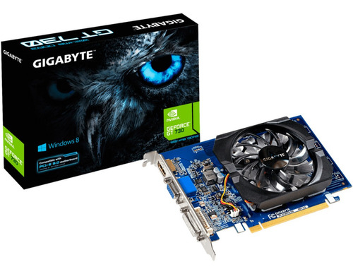 Tarjeta De Video Gigabyte Nvidia Geforce Gt 730 2gb Gddr3