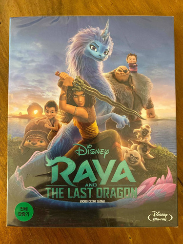 Bluray Raya E O Último Dragão - Disney - Lacrado