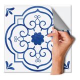 Calco Vinilo Adhesivo Mosaico Azulejo 15x15 Cm  Pack 12 Un