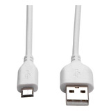 Paquete De 2 Cables De Extensión Usb A Micro Usb De 25 Pies