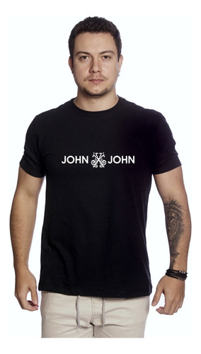 Camiseta Masculina Modelo John & John
