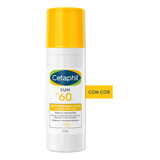 Protetor Solar Facial Antioxidante Com Cor Sun Fps 60 50ml 