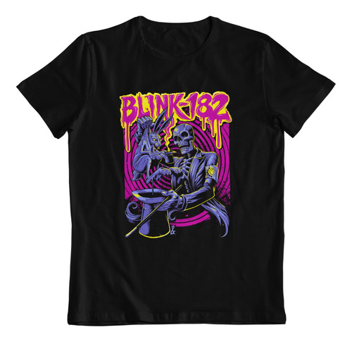 Camiseta Blink 182 Pink Conejo Rock