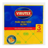 Paño Multiuso Ultra Absorbente 3un. Virutex