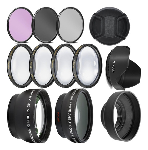 Kit Lentes Ultra Para Nikon D3400 D3500 D5600 Con Lente 709