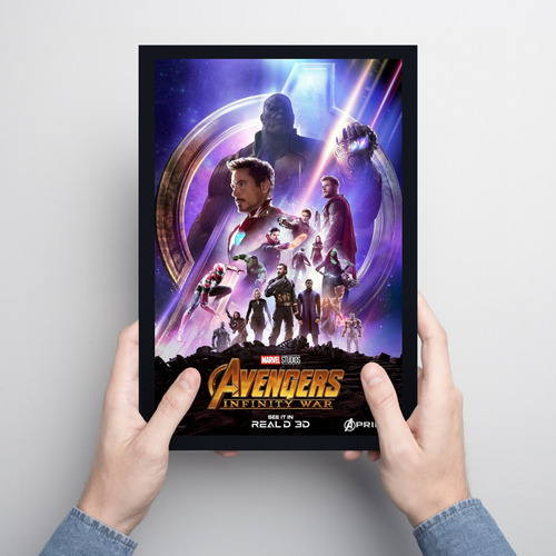 Cuadro 20x30 Pelicula Avengers Infinity War 035