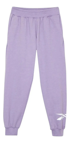 Pants Reebok Mujer Vector Jogger Morado Deportivo | Envío gratis