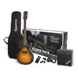 EpiPhone Ppeg-egl1ebch1-eu | Pack Guitarra Eléctrica Player 