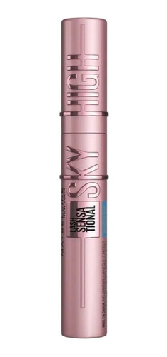 Máscara De Pestañas Maybelline Lash Sensational Sky High Waterproof 6ml 0.2 Oz Color Brownish Black 1 Unidad