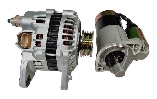 Combo Alternador Y Arranque Mitsubishi Signo Lancer Touring  Foto 3