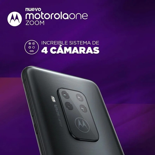 Motorola One Zoom 128 Gb Gris Techno 4 Gb Ram