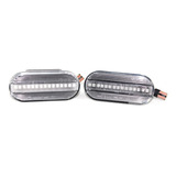 Cuartos Salpicadera De Luz Led Ámbar Para Vw Jetta Clásico