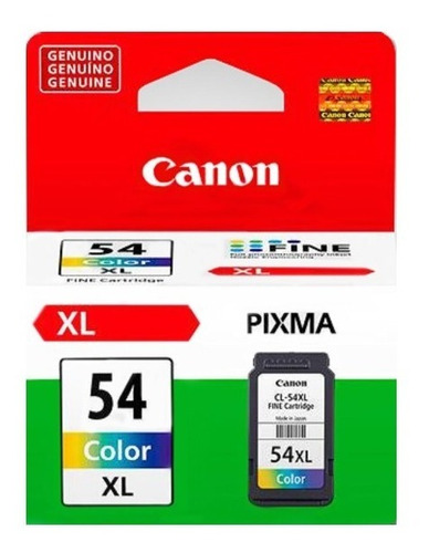 1 Tinta Canon Cl-54xl Genuina E401/e402/e461/e471/481 C/iva