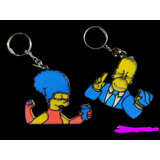 Stl Llavero Homero Y Marge 