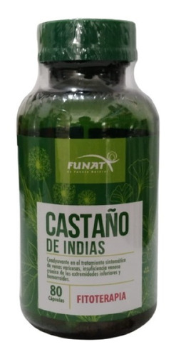 Castaño De Indias Por 80 Capsul - Unidad a $525