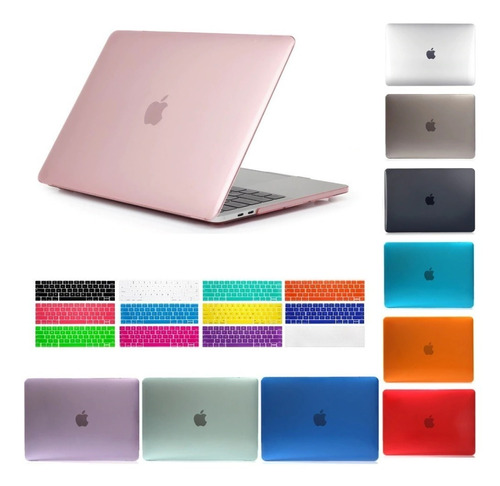 Macbook Air 13 2018 A 2020 Combo Carcasa Protectora Teclado