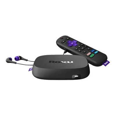 Roku Ultra LT 4801 de voz 4K negro con 2GB de memoria RAM | Meses sin interés