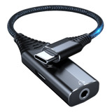 Adaptador De Audio Digital Tipo C, Convertidor De Auriculare