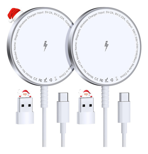 Cargador Inalámbrico Magnético Para iPhone: Cargador Magsafe