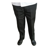 Pantalón Cocina - Garzón - Chef - Negro Elasticado Unisex