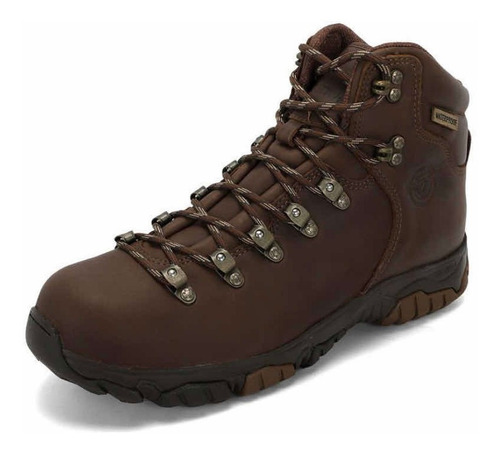 Botas Brahma En Cuero Tf2794 Hikers Impermeable Waterproof