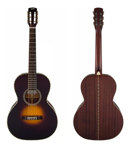 Guitarra Acústica Gretsch G9521 Style 2 Auditorium Cuo Color Sunburst Material Del Diapasón Rosewood Orientación De La Mano Derecha