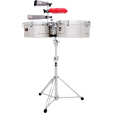 Latin Percussion Lp1516-s Timbal Acero Inoxidable