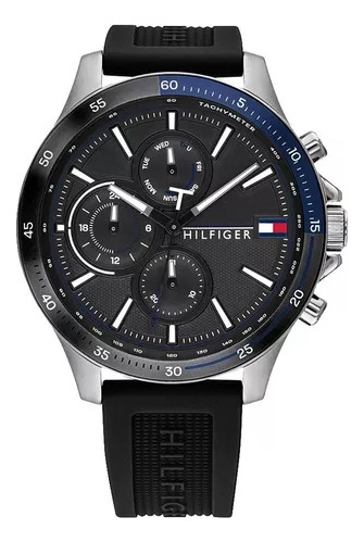 Reloj Tommy Hilfiger Caballero Color Negro 1791724