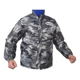 Jaqueta  Para Moto Arizona Racing Camuflada Cinza Masculina