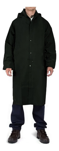 Capa Piloto Lluvia Calidad Premium Amplio Tipo Poncho