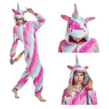 Pijamas Polar Invierno Polar Unicornio Enterito Para Cosplay