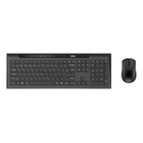 Kit Teclado E Mouse Sem Fio Rapoo Bluetooth - 2.4 Ghz - Dpi