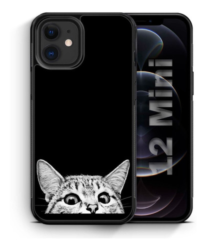 Funda Protectora Para iPhone Gato ¿estas Despierto? Tpu Case