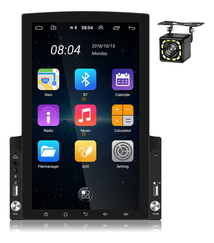 Pantalla Vertical 2din 7 Base Android 10.0 Car Stereo 9.7