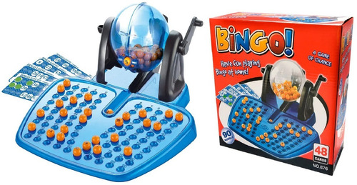 Juego De Mesa Bingo Familiar Bolillero Babymovil