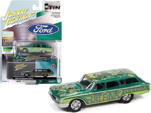 Johnny Lightning Rat Fink - 1960 Ford Country Squire 1/64