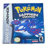 Pokemon Sapphire Game Boy Advance Con Caja 