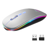 Hotlife Mouse Inalmbrico Led, Mouse Bluetooth Silencioso Rec