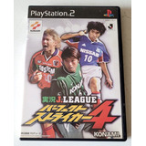 Jikkyou J League Perfect Striker 4 Playstation 2 Original